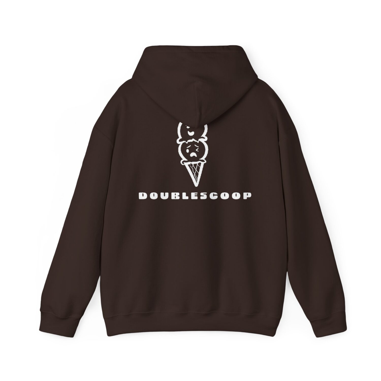 DOUBLESCOOP Chocolate hoodie - Image 2