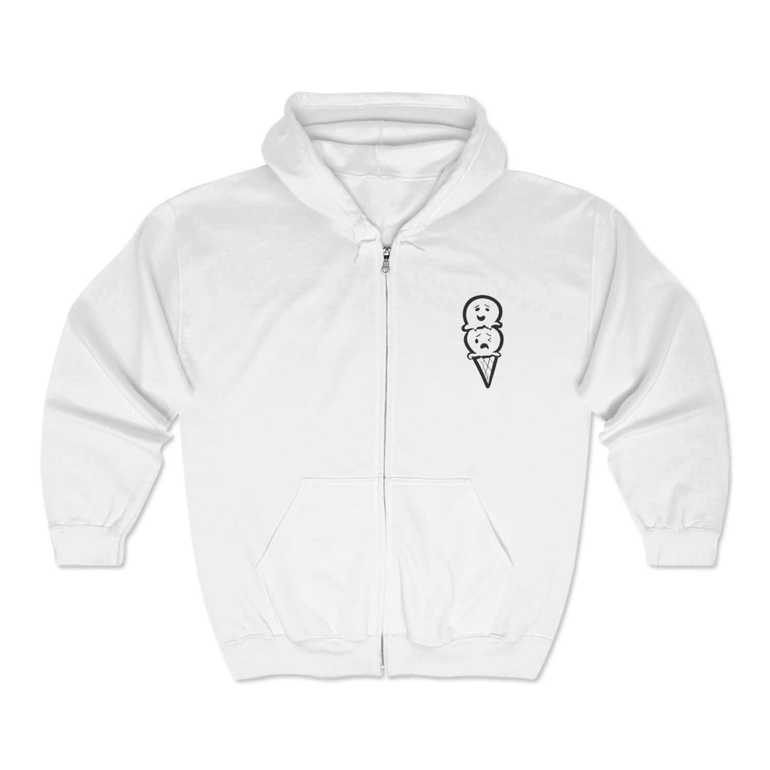 DOUBLESCOOP Full Zip Hoodie - Image 2
