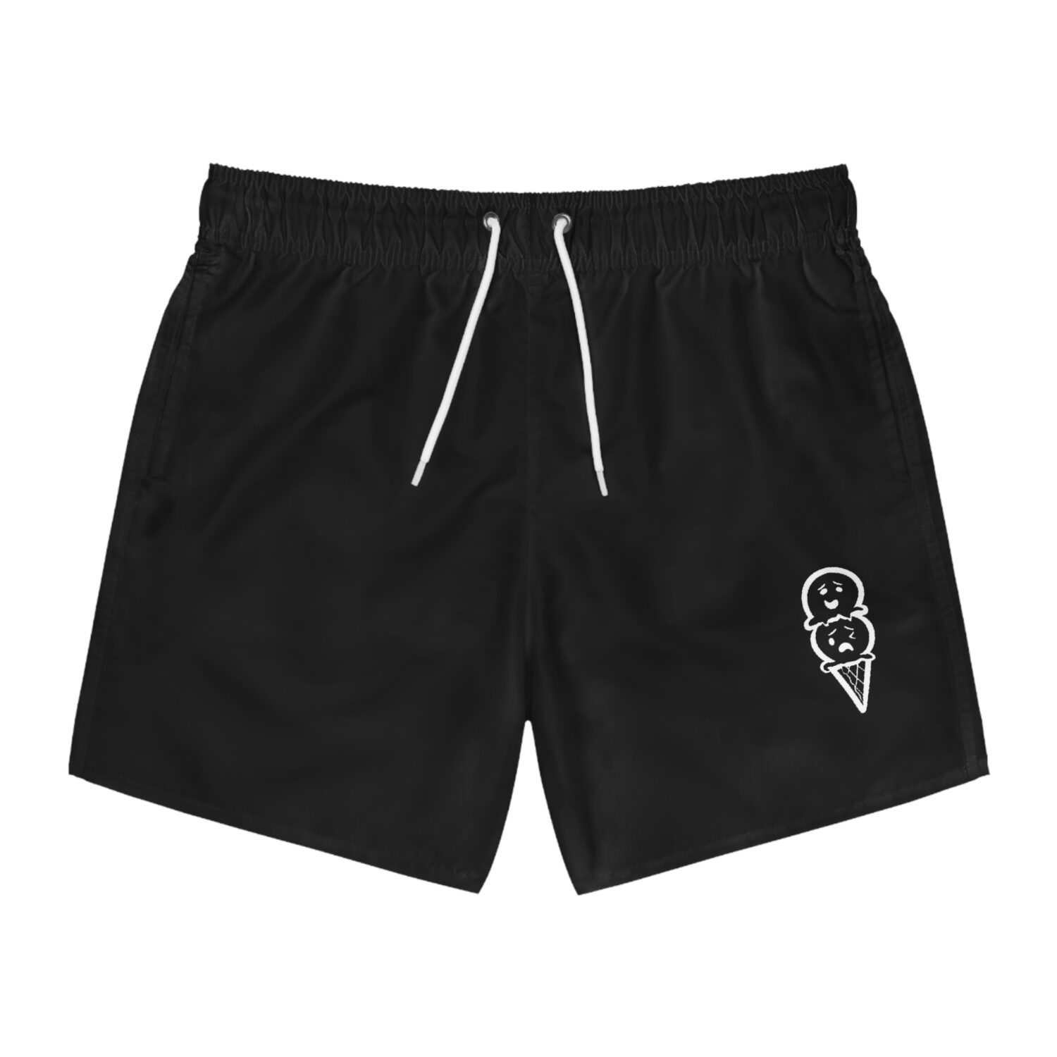 DOUBLESCOOP Swim Trunks | Black