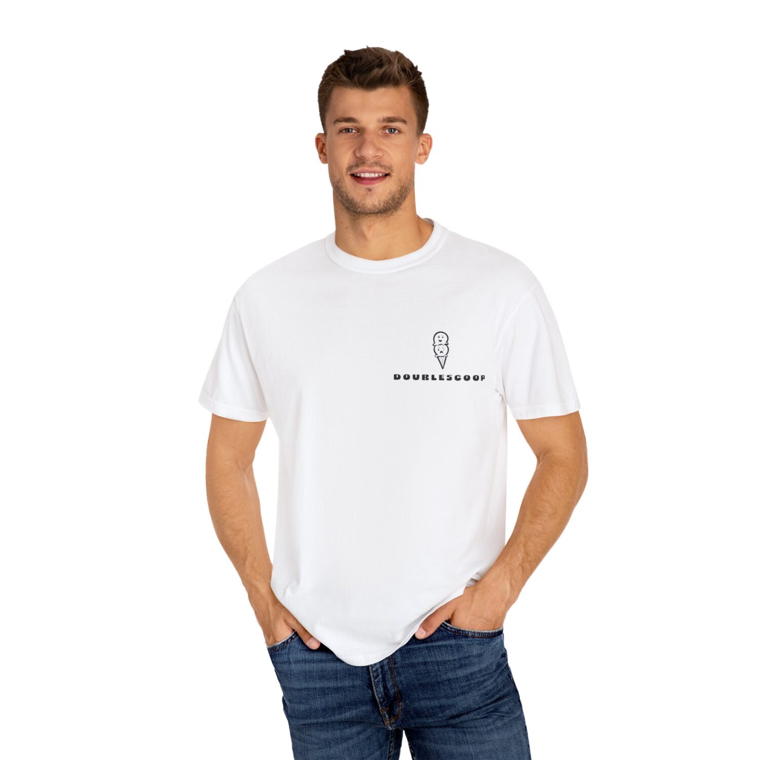 DOUBLESCOOP Full logo tee - Image 4