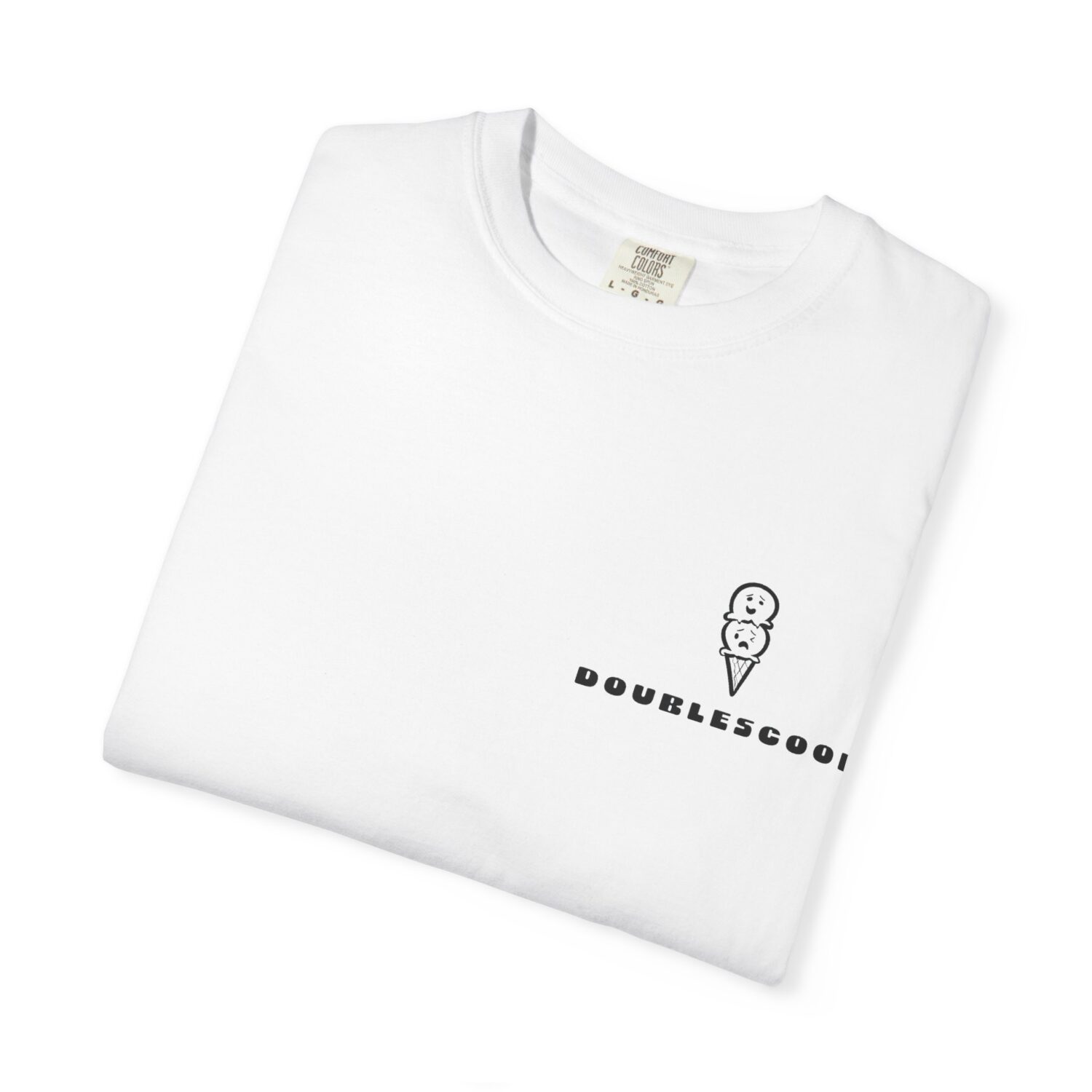 DOUBLESCOOP Full logo tee - Image 3